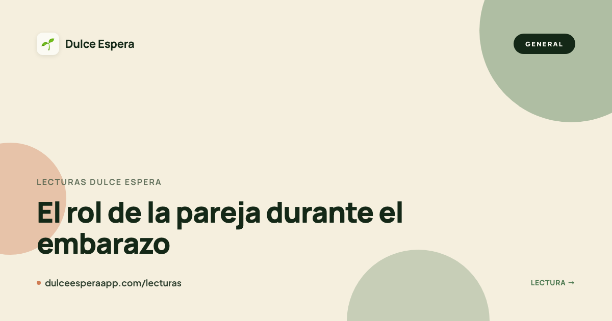 Portada del artículo: El rol de la pareja en el embarazo: más que un espectador